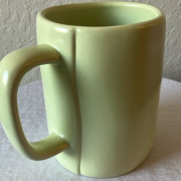 Rae Dunn: Green Ceramic Dining Mug- “Hop Into Spring” - Picture 5 of 15